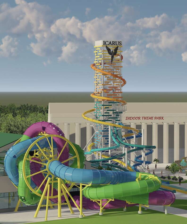 new rise of icarus water slide mt olympus wisconsin dells
